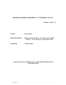 Microeconomía intermedia  un enfoque actual