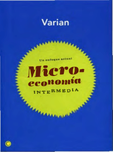 Microeconomía intermedia  Un enfoque actual 