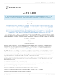 Ley 546 de 1999