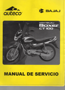 MANUAL DE TALLER BOXER CT 100