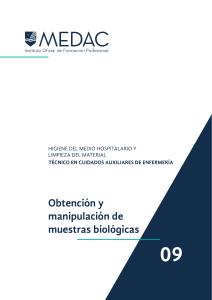 PDF. Higiene en el medio hospitalario y limpieza del material. Tema 9