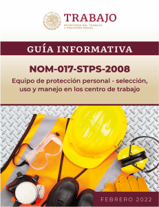 GUIA INFORMATIVA NOM-017