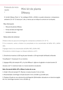 DNeasy® Plant Mini Kit.pdf en español 