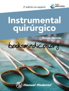 Instrumental Quirurgico 2a Edicion.