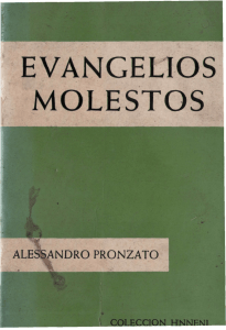 04. Evangelios molestos - Alejandro Pronzato