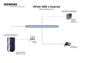 Asterisk HiPath 4000