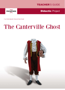 the canterville ghost  primer y segundo curso de eso  teachers guide