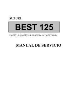 Manual Servicio BEST125