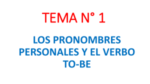 TEMA N° 1 (INGLES TECNICO)