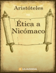 Etica a Nicomaco-Aristoteles