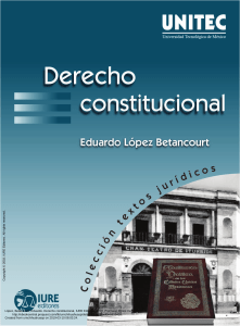 Derecho Constitucional unitec pdf libro