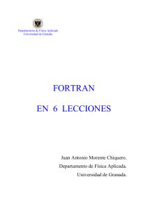 Manual FORTRAN