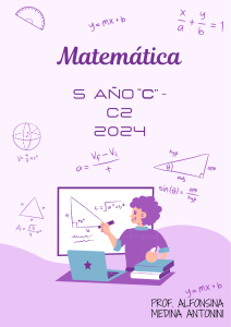 Matemática 5to C2 - 2024