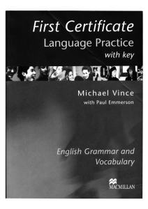 1) Michael Vince---First-Certificate-Language-Practice-With-Key
