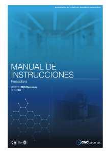 Manual Usuario Fresadora CNC español