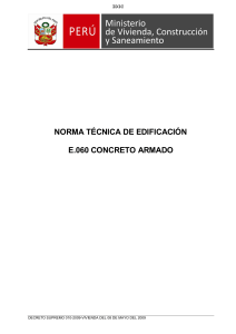 Concreto armado - Norma E-060 -2009