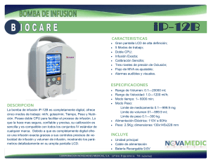 Bomba de infusion Biocare iP-12B nuevo modelo (3)