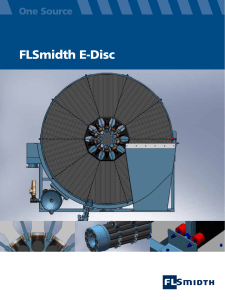 FLSmidth E-Disc brochure