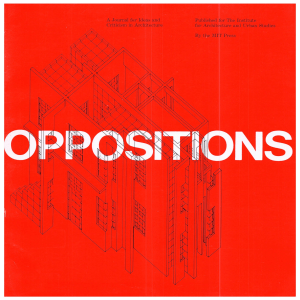 Frampton-Kahn and the French Connections-Oppositions 22 (1980)