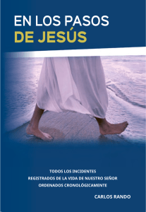 EN LOS PASOS DE JESUS