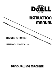 DOALL C-1321DS 550