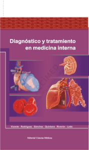 DIAGNOSTICO Y TRATAMIENTO EN MEDICINA INTERNA - VICENTE RODRIGUEZ - EIDTORIAL CIENCIAS  MEDICAS 