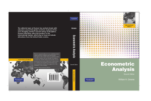William H Greene-Econometric Analysis-Prentice