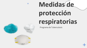 8. Medidas de protección respiratorias