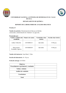 LAB#5 ANALISIS ORGANICO