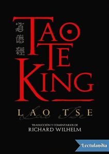 Tao Te King - LaoTse