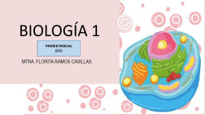 CLASES DE BIOLOGÍA 1 PRIMER PARCIAL