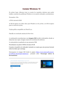 14. Instalar Windows 10 (Artículo) autor Aula 5