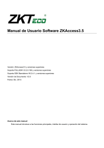 Manual ZKAccess3.5.2 Spa