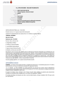 STS 675 2024 incidencia de la tramitación de un procedimiento de conflicto colectivo sobre las acciones individuales vinculadas con el mismo