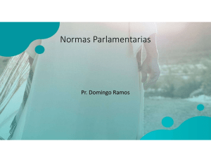 Normas parlamentarias