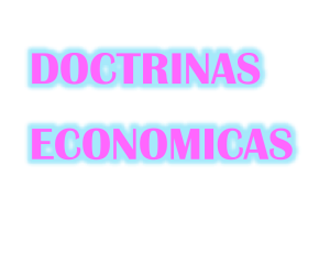 DOCTRINAS ECONOMICAS