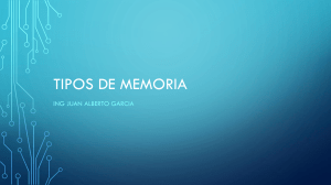 TIPOS DE MEMORIA