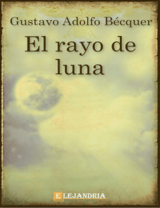 Rayo de luna-Gustavo Adolfo Becquer