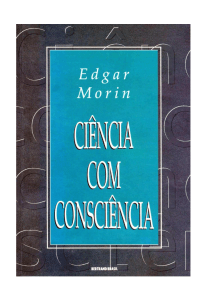 Ciencia com Consciencia Edgar Morin