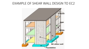 EXAMPLE OF SHEAR WALL DESIGN TO EC2 (2)