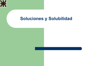 Soluciones y Solubilidad-UTN