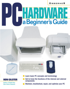 Guía principiantes hardware PC