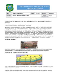 GUIAS ERAS GEOLOGICAS