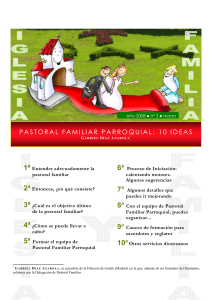 Pastoral Familiar Parroquial: 10 Ideas