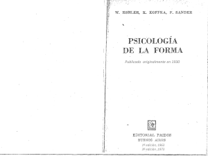 Kohler - Psicologia de la Forma - Cap1