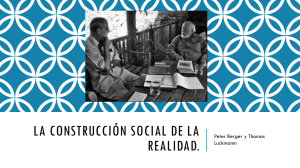 La construcción social de la realidad