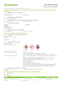 SKL-SP2-Aerosol Safety-Data-Sheet Espanol