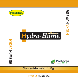 Etiqueta Hydra Hume DG 1kg 2024