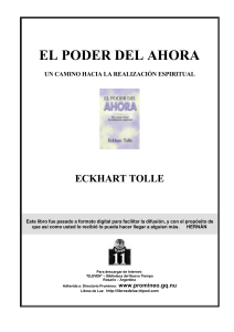Tolle Eckhart-El Poder del Ahora (1)