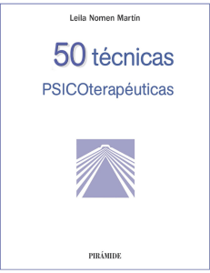 50 técnicas psicoterapéuticas - Leila Nomen Martín (1)